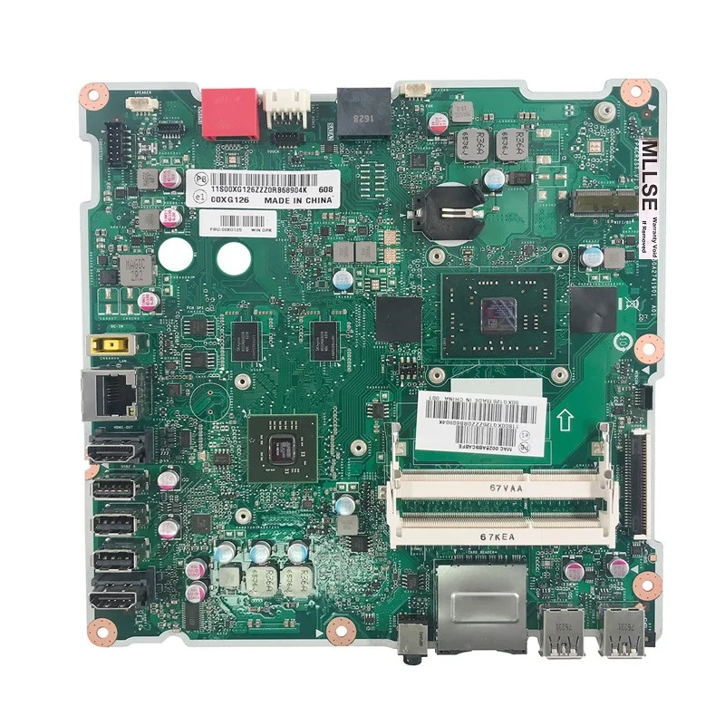 Laptop motherboard for AIO300-23ACL 00XG126 00XG125 A8-7410,Fully tested