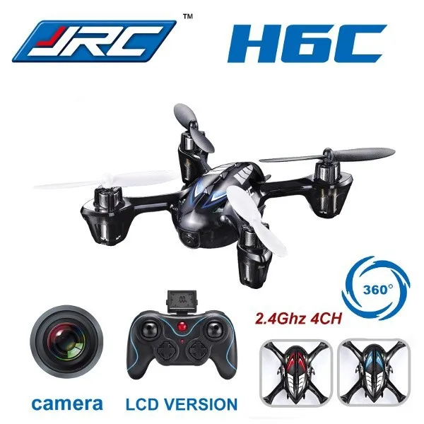 JJRC H6C 4-CH 360 сальто 2,4 герц, Радиоуправляемый квадрокоптер с CF Headless Mode 6-Axis Gyro 2MP FPV Камера RTF