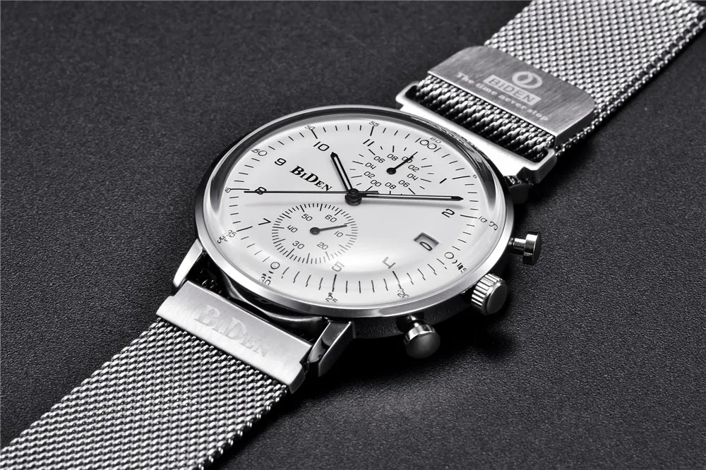 Наручные часы Мужские часы BIDEN лучший бренд класса люкс известный наручные часы мужские часы кварцевые часы Hodinky кварцевые часы Relogio Masculino