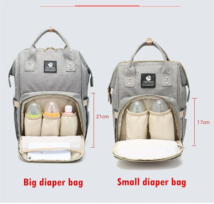 Fashion Mummy Diaper Bag Backpack Multifunction Maternity Nappy Bag Large Capacity Waterproof Travel Mom Organizer For Baby Care (5)