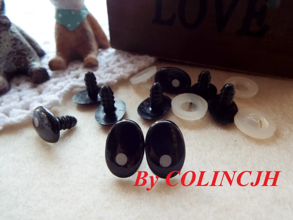 100 шт. (50 пар) 11x16 мм Мультяшные глаза для кукла амигуруми|eyes for dolls|eye eyedoll eyes |