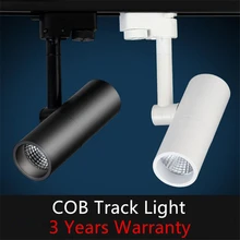 Высокая мощность COB Светодиодный фонарь 7 Вт 10 Вт 15 Вт COB рельсовый свет Светодиодный прожектор AC85-265V 10 шт./партия