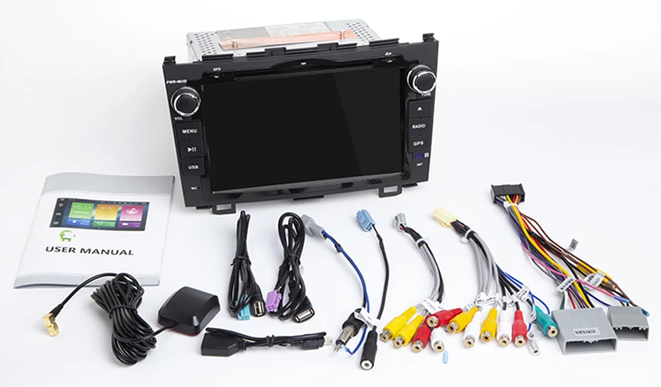 Best 4+32G Octa Core PX5 2 din Android 9 Car DVD Multimedia Player for Honda CRV CR-V 2007-2011 WiFi Stereo navi GPS BT 1024 * 600 18
