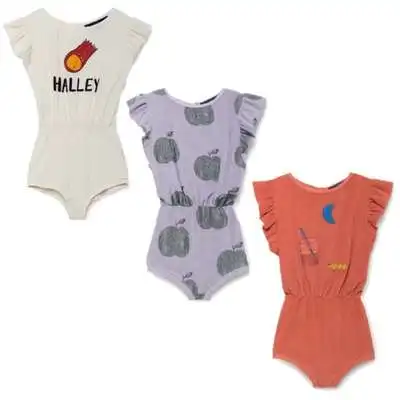 

Baby Rompers 2019 Summer Kids Clothes Baby Girls Rompers Infant Baby Ruffle Romper Sleeveless Jumpsuit Outfits 0-6Y