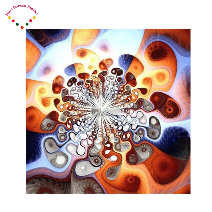 Diy diamant malerei mandala Voller Dream flowers Quadrat