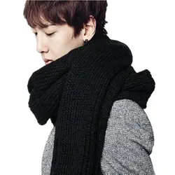 Элитный бренд шерсть шарфы для женщин женские теплые длинные шарф-снуд новый корейский демисезонный LIC для мужчин такса зимн