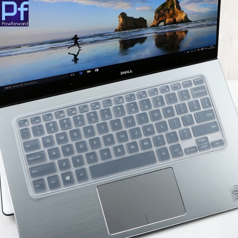 Силиконовый защитный чехол для клавиатуры Dell XPS 13 9343 9350 9360 XPS13 3 дюйма 2017 дюйма|silicone