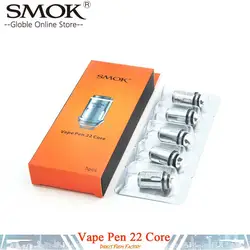 100% Аутентичные SMOK Vape ручка 22 катушки 0.3ohm двойной электронная сигарета Головка Катушки подходит для SMOK VAPE ручка