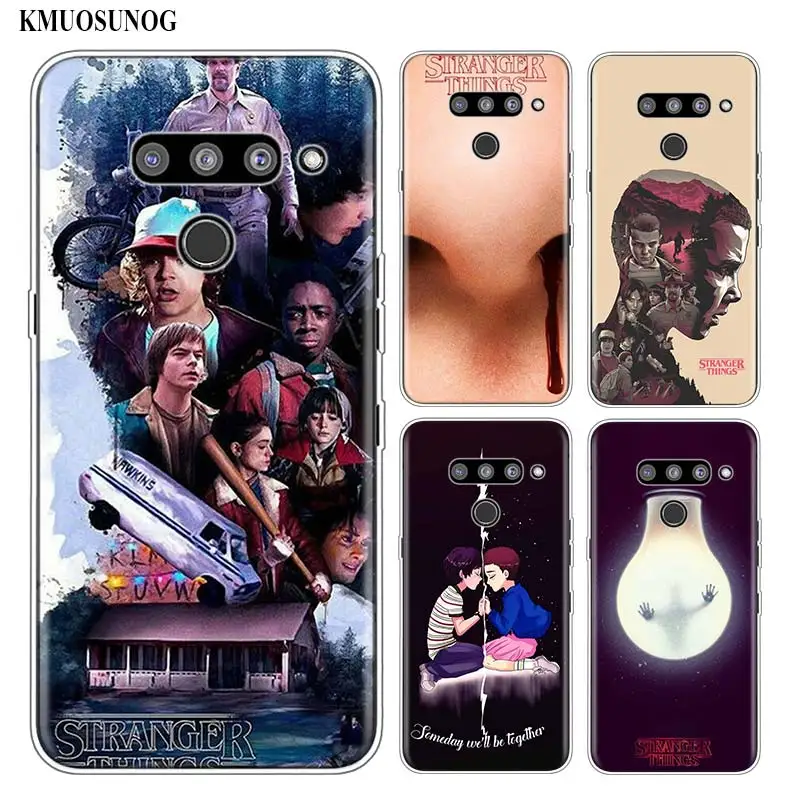 

Silicone Soft Phone Case Stranger Things for LG K50 K40 Q8 Q7 Q6 V50 V40 V30 V20 G8 G7 G6 G5 ThinQ Mini Cover