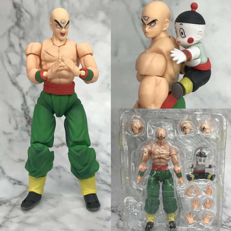 Figuarts Tien Shinhan Chiaotzu шарнир подвижная ПВХ фигурка Коллекционная модель детская