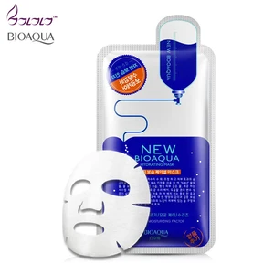 BIOAQUA уход за кожей Гиалуроновая кислота увлажняющая маска для ухода за кожей Невидимый контроль масла маска для лица против прыщей маска для лица лист косметика - изображение