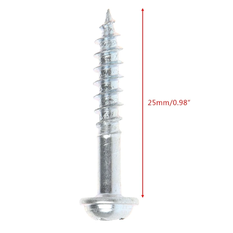 100 шт M4-25 высокопрочные саморезы с косым отверстием для карманного отверстия