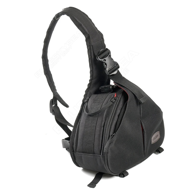 Travel Small DSLR Shoulder Camera Bag Triangle Sling Camcorder Bag for Sony Nikon Canon Digital ...