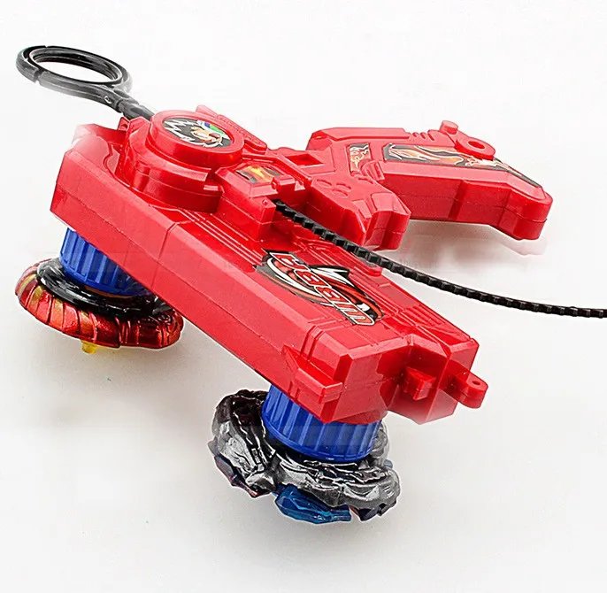 1piece Beyblade Double Launcher for Beyblade Metal Fusion Spinning Tops, 3 colors Available