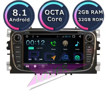

TOPNAVI Android 8.1 Car DVD Player Radio For Ford Mondeo 2007 2008 2009 2010 2011 Stereo GPS Navigation 2 Din Automagnitol Video