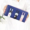 Funny Kitten Design Women Long Wallet PU Leather Cute Cartoon Cats Girls Zipper Purse Ladies ID Bank Card Holder Clutch Bag 4
