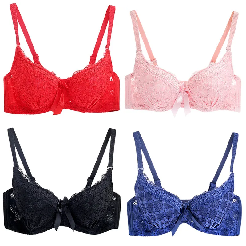 Women Lace Bra Sexy Lingerie Plus Size Breathable Crop Top Corset Crochet Women Underwear Adjustable Push up Bra 2018 Newest Women Lace Bra Sexy Lingerie Plus Size Breathable Crop Top Corset Crochet Women Underwear Adjustable Push up Bra 2018 Newest