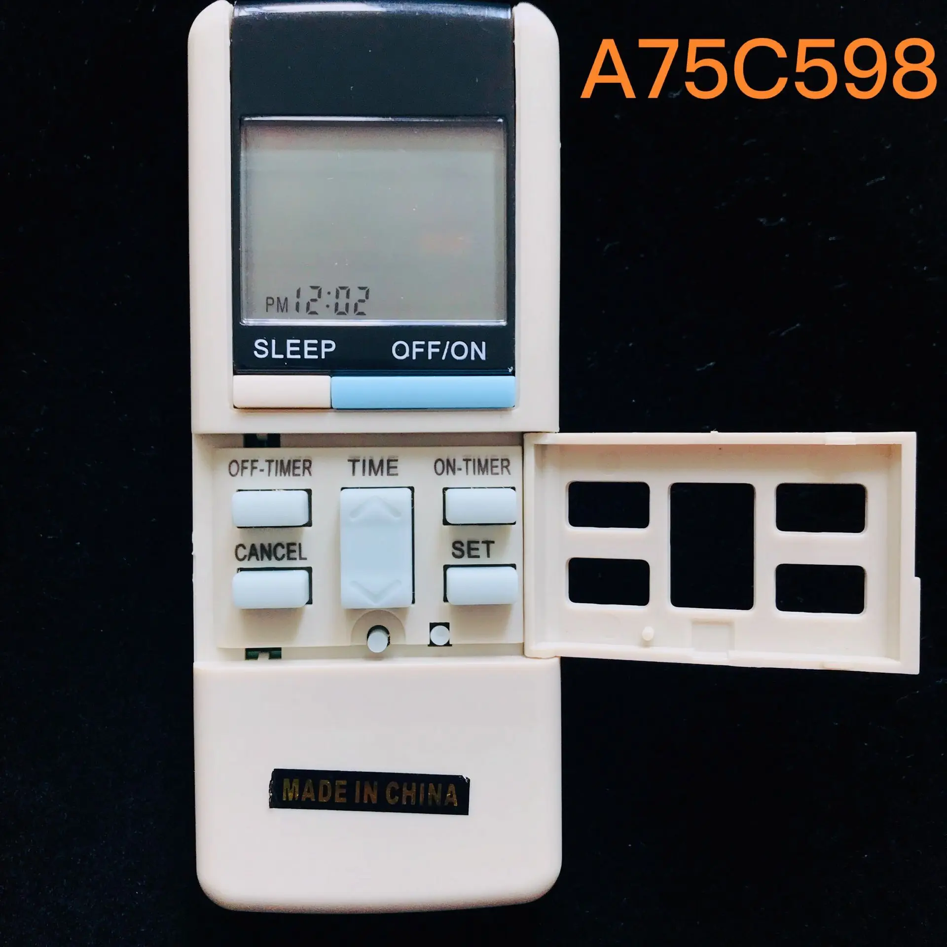 

AWO 1PCS New A75C598 remote control suitable for panasonic national Conditioner air conditioning A75C561 A75C606 A75C428