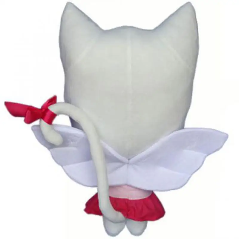 Большой 58 см аниме Сказочный хвост Charles Lulu плюшевая кавайная игрушка Happy& Charles Cat Мягкие животные рисунок с куклой игрушки для косплея подарок для детей