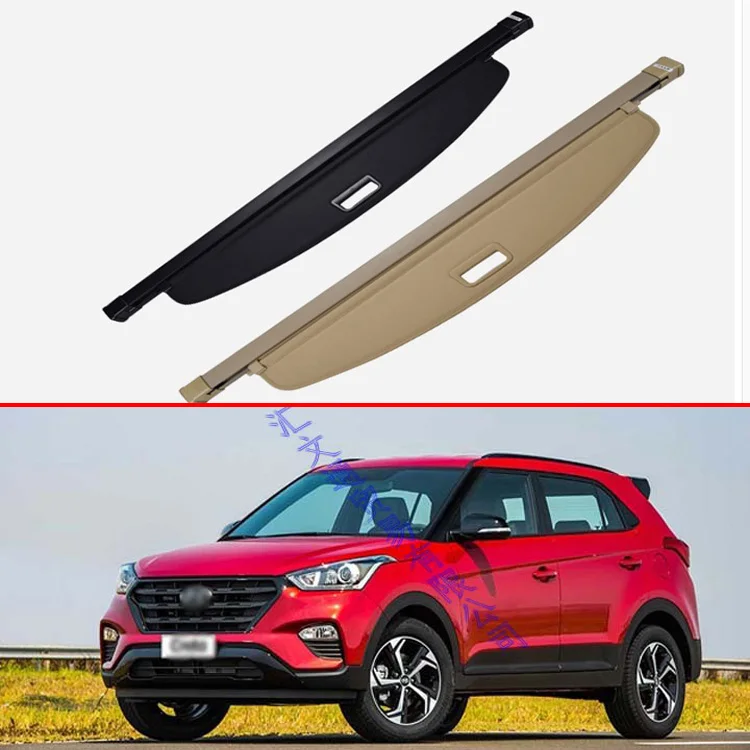 

For Hyundai Creta IX25 Cantus 2015-2019 Aluminum+Canvas Rear Cargo Cover privacy Trunk Screen Security Shield shade Accessories