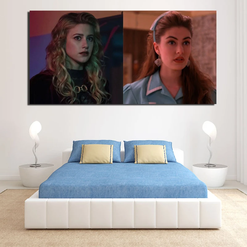 Lili Reinhart As Alice Cooper ривердейл холст живопись печать украшение для спальни дома