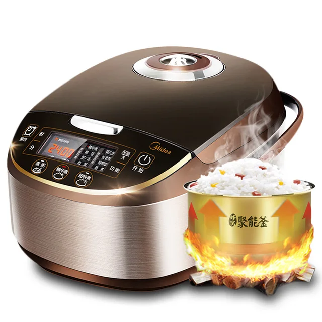 Midea 5L Electric Intelligent Turbo Rice Cooker Cooking Appointment: 0