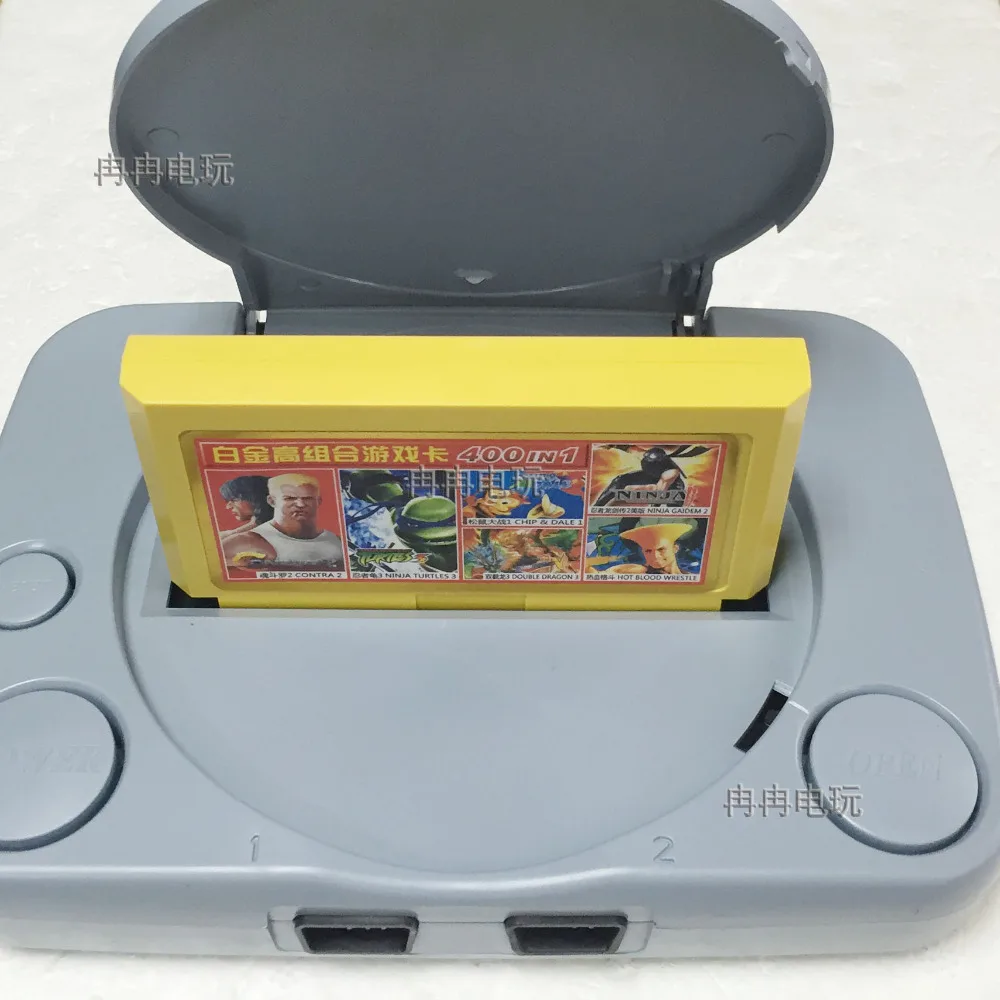 

Hot sale Pal Version video game console 8bit 80 yesrs game handheld with 500 different game card free shipping