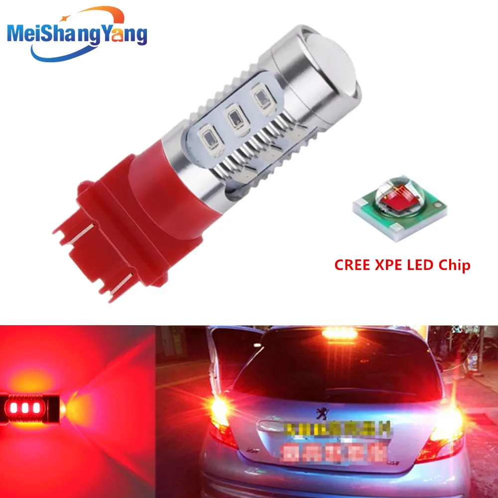 Светодиодный ные лампы 3056 3156 3057 p27/7w T20 Cree светодиодный светодиодные кристаллы для