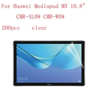 

Transparent Tablet LCD film Screen Protector for Huawei Mediapad M5 10.8" 9H Anti-scratch without retail packing 200pcs/lot