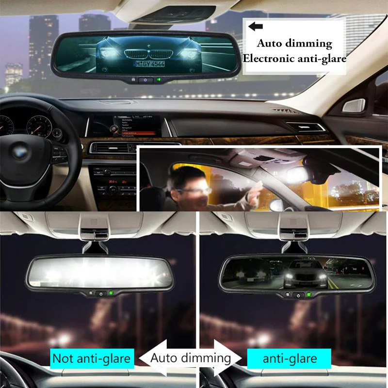 Auto dim. Auto dimming.