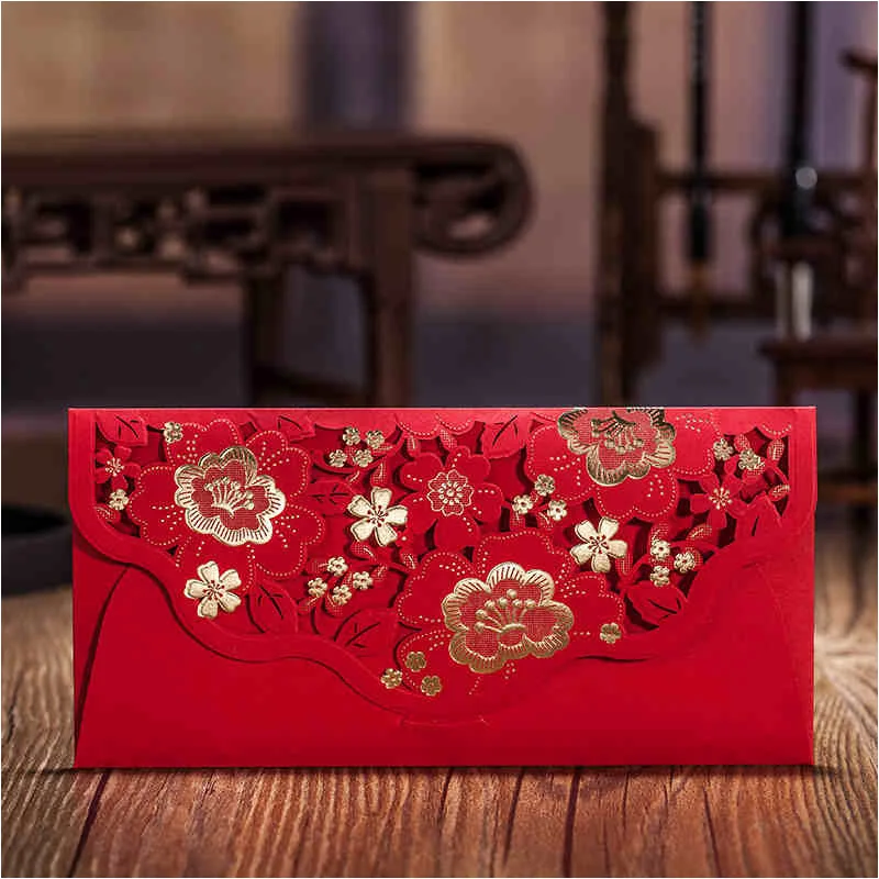 Invitation Card Envelopes for Wedding 4 Styles Wedding Favor Gift Bag ...