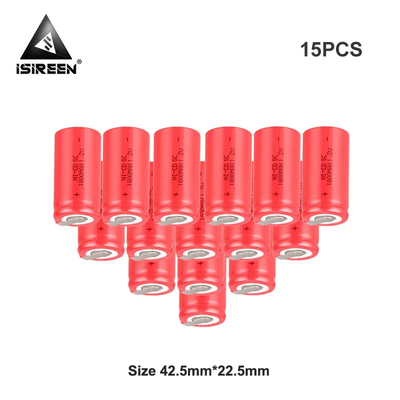 

Made to Rechargeable Battery Packs 9.6V 12V 18V 14.4V 24V 1800mAh 1.2V SC Ni-CD Batteries Cell Subc Ni CD Electric Accumulator