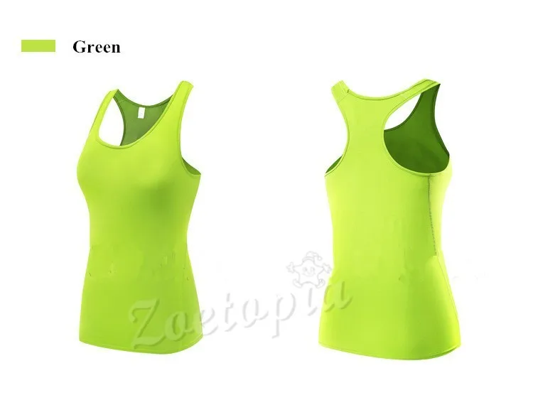 Женский спортивный жилет Professional Quick-drying fitness Tank Top Активные тренировки Yoga одежда футболка для тренировок и бега жилет