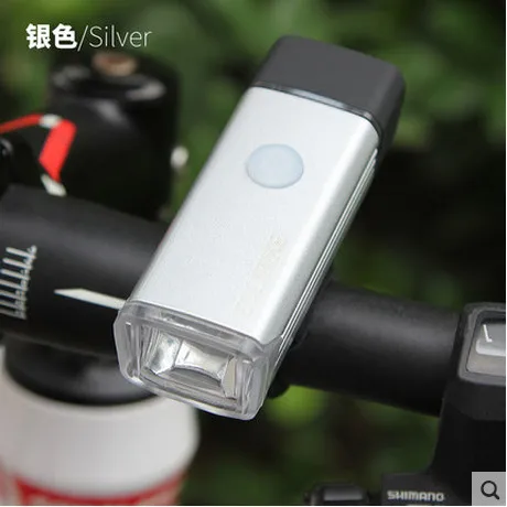 Велосипедный Спорт Электробезопасность сопротивление воды огни лампы фар Водонепроницаемый Перезаряжаемые USB Зарядное устройство велосипед передний свет
