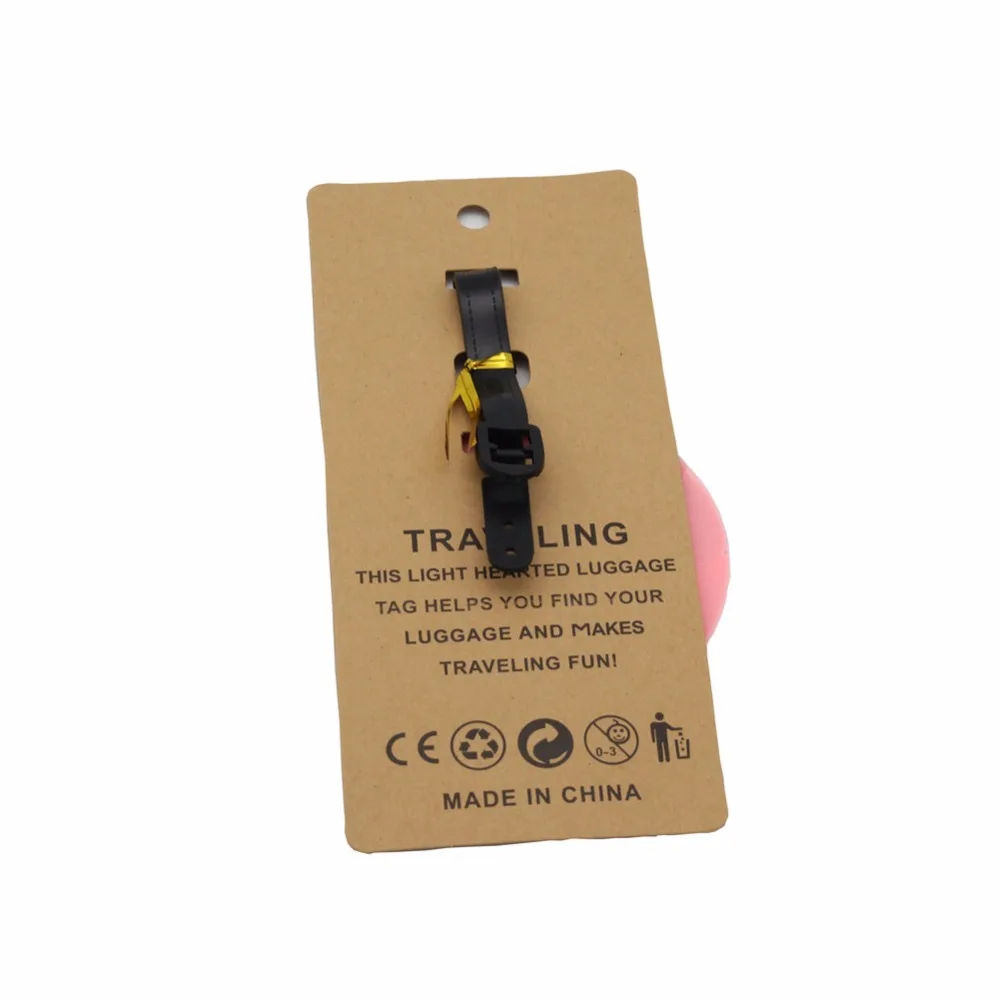 DEZEMIN Luggage Tags for Men Women Kids Travel Name Card Backpack Identifier (4)