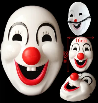 

New Hot Halloween Masquerade Clown Mask Cartoon Cosplay Mask Children's Holiday Show Cartoon Clown Mask