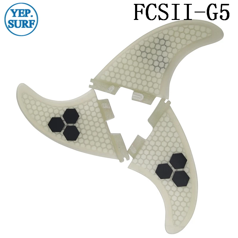 Плавники для серфинга FCS2 G5 плавник сотовый плавник для доски для серфинга 6 цветов плавник для серфинга Quilhas thruster аксессуары для серфинга