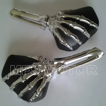 

New Motorcycle parts Talon Skull Skeleton Hand Mirror for Honda Suzuki Kawasaki Yamaha GSXR GSX-R 600 750 1000 Hayabusa Cruiser