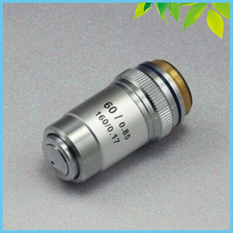 

Conjugate Distance 195 Universal Metal 60X Achromatic Objective Lens for Biological Microscope