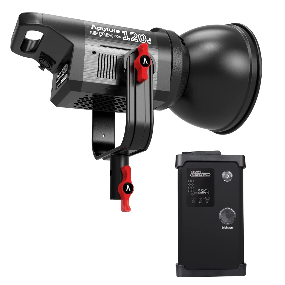 

Aputure Light Storm COB 120D 135W 6000K LED Continuous Photography Studio Video Light CRI 96+ Bowens Mount with Remote Control