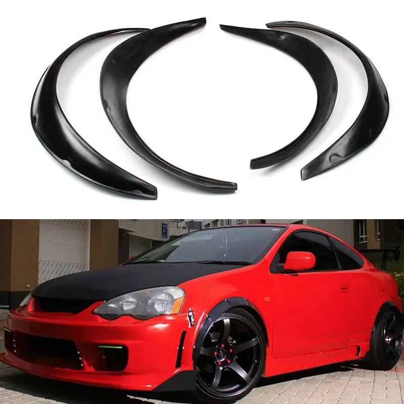 

4 Pcs/Set Car Styling Rear Wide Wheel Arch Fender Flare Lips Fit for Subaru Impreza WRX STI 2002-2009 2017