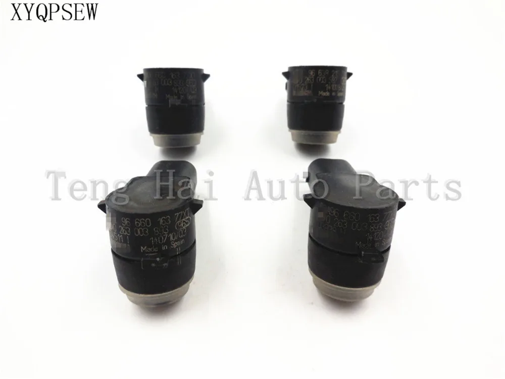 XYQPSEW Neu 307 308 407 RCZ 4PCS For PARTNER CITROEN C4 C5 C6 PARKSENSOR PSA 9663821577 | Автомобили и мотоциклы