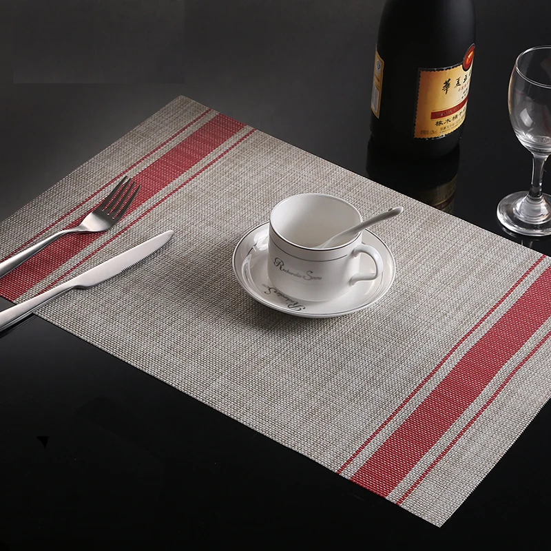 Моющиеся настольные коврики 4 шт.|table placemats|placemat table |