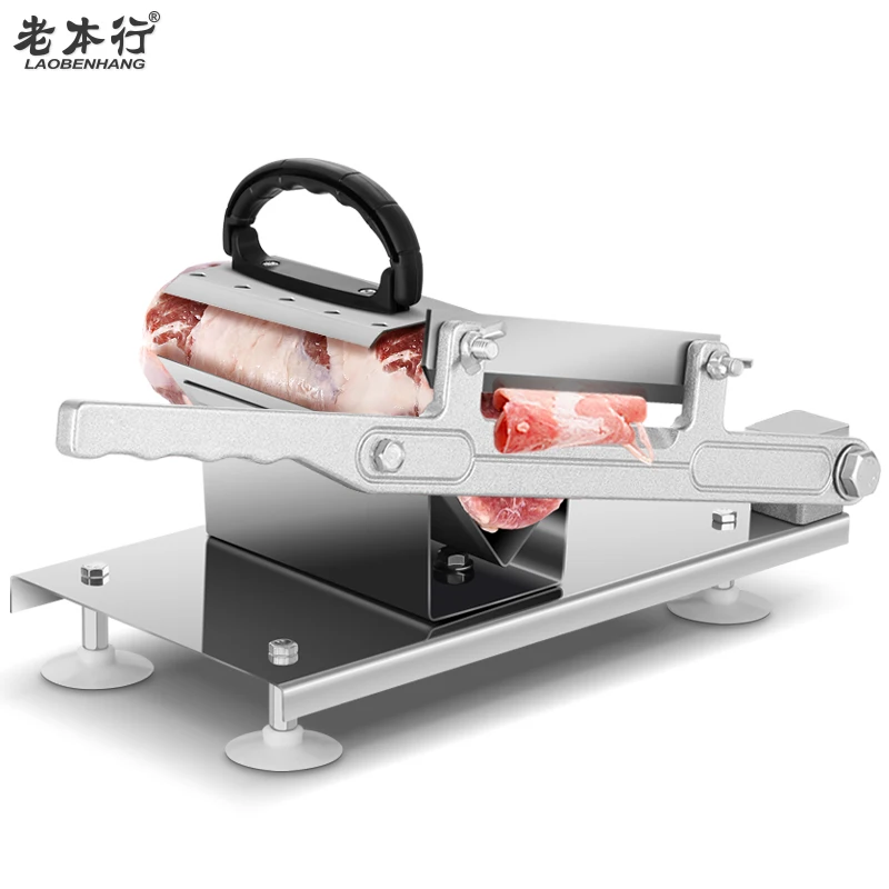 

Lamb Slicer Home Meat Machine Commercial Cut Beef and Mutton Rolls Frozen Meat Grinder Chopper Machine