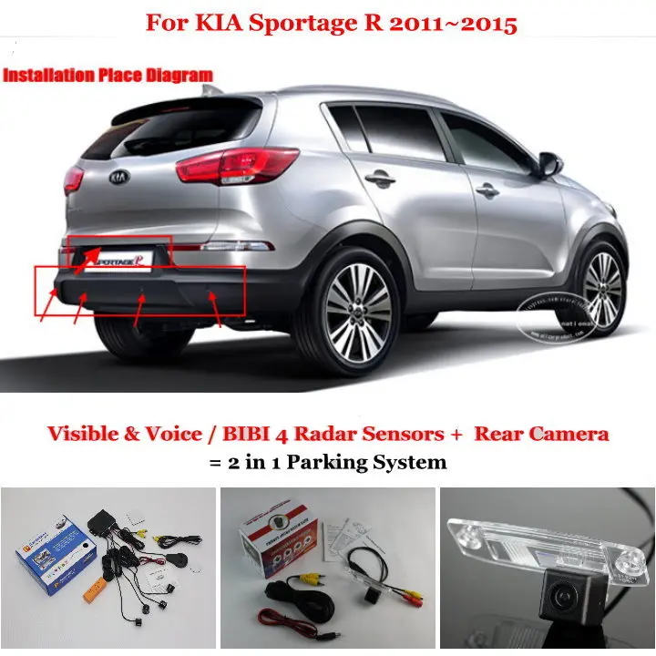 mostrar título original Detalles acerca de / Pdc sensor ayuda para aparcar ultrasonidos atrás interior para kia sportage SL