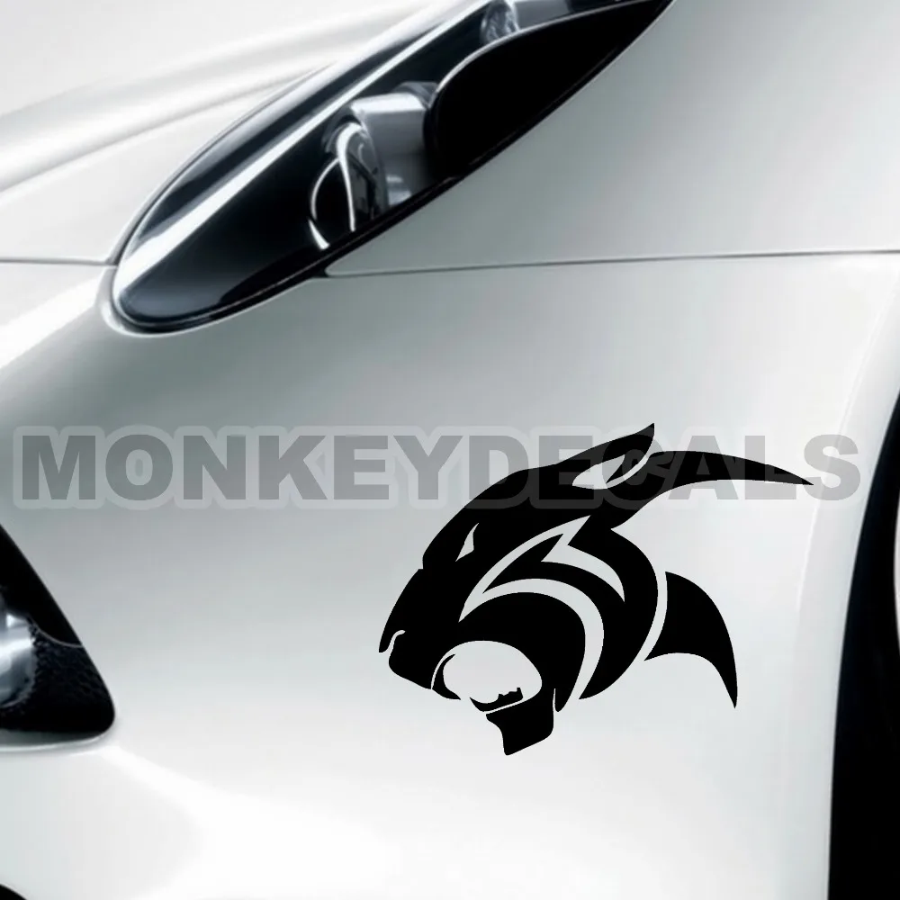Xgs Decal Mobil Decals Panther Kepala 15 Cm X 12 Cm Reflektif