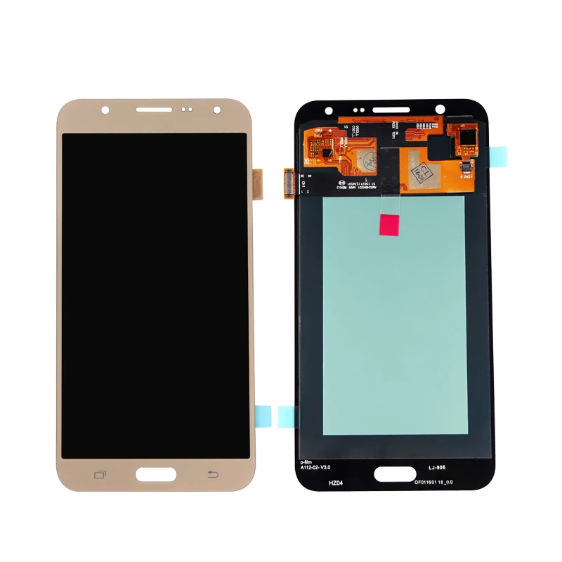 Сменный сенсорный ЖК экран Amoled для samsung J7 2015 J700 J700F J700H J700M|Экраны мобильных