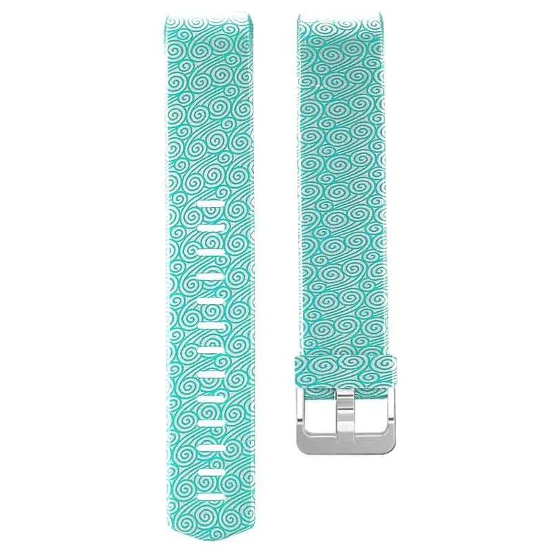 Модный мягкий браслет на запястье для Fitbit Charge 2, фитнес-браслет, умный ремешок для Fit bit, ремешок для часов, спортивный браслет, аксессуары - Цвет: Q