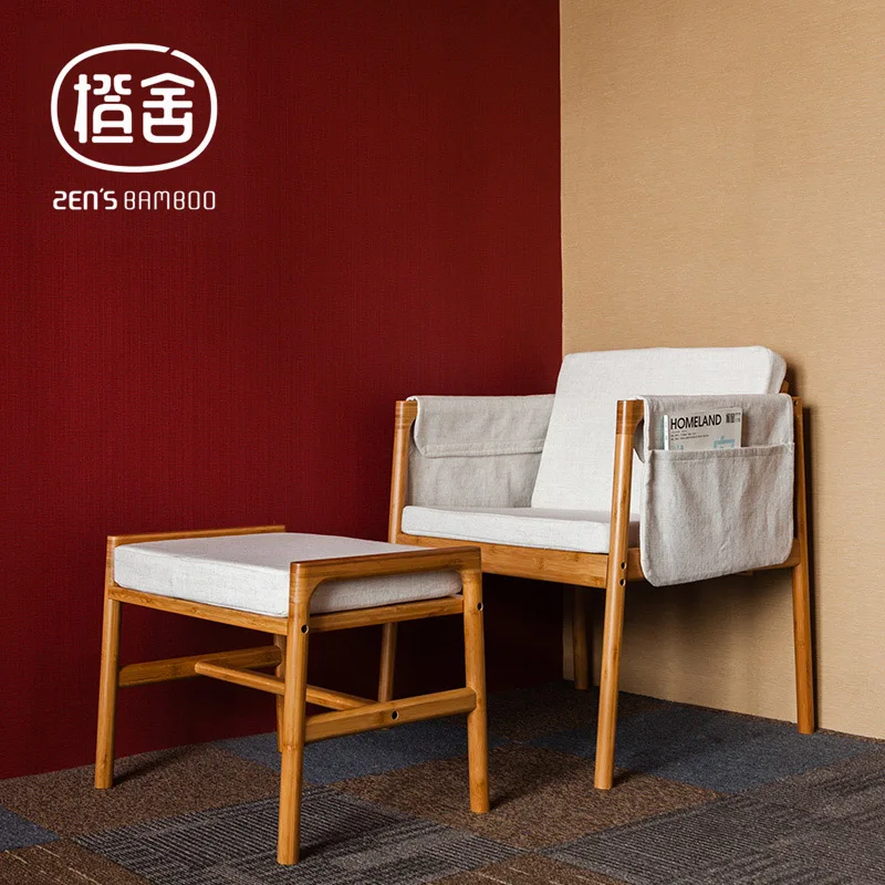 كرسي مع الإسفنج وسادة و شنقا أكياس تخزين الخيزران أريكة كرسي الأثاث كرسي و كرسي مجموعة أثاث المكاتب المنزلية كرسي مع الإسفنج وسادة و شنقا أكياس تخزين الخيزران أريكة كرسي الأثاث كرسي و كرسي مجموعة أثاث المكاتب المنزلية