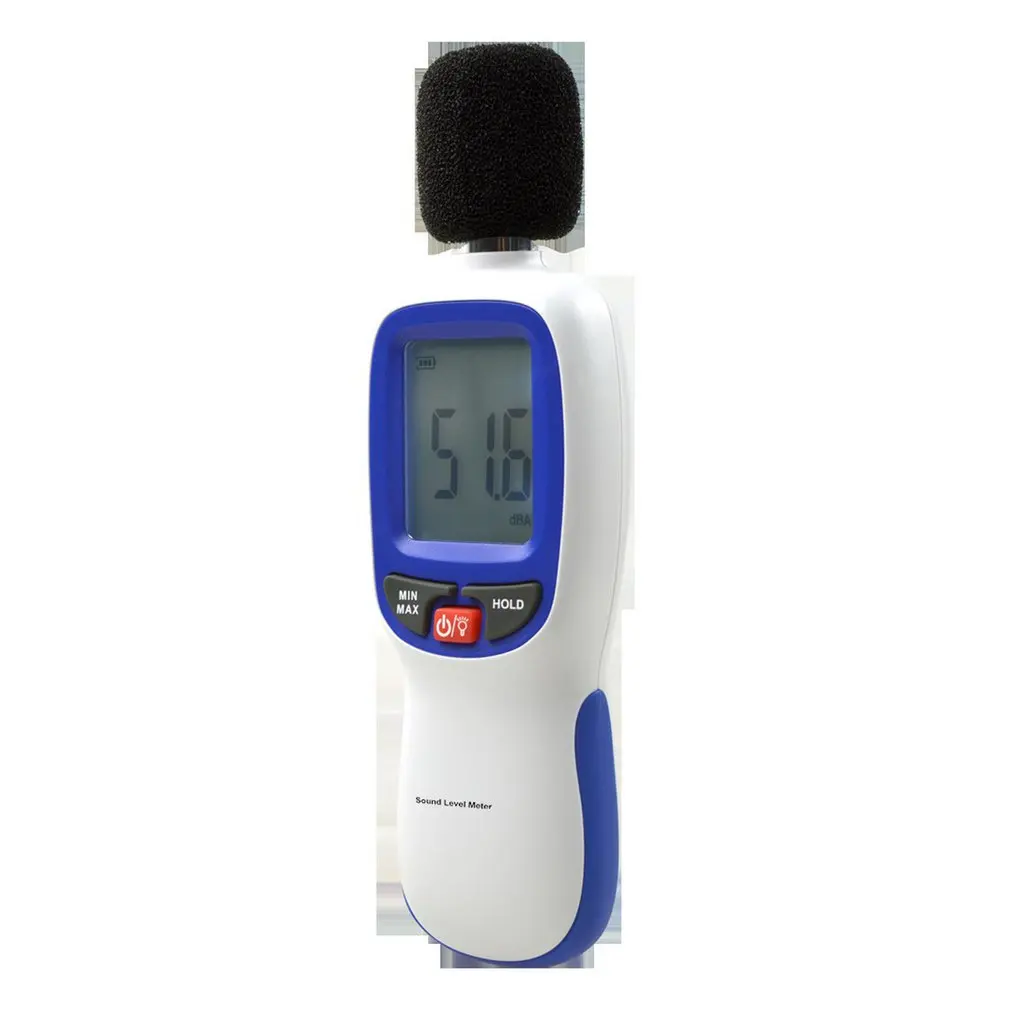 WT85 Professional шумомер цифровой шум Тестер LCD Подсветка Аудио Vioce описать метр